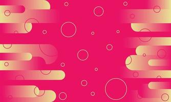 Abstract pink geometric shape background template for banner or poster vector