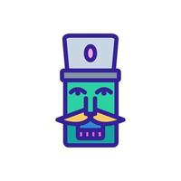 nutcracker Icon vector. Isolated contour symbol illustration vector