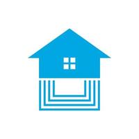 Home icon logo vector
