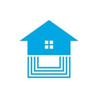 Home icon logo vector