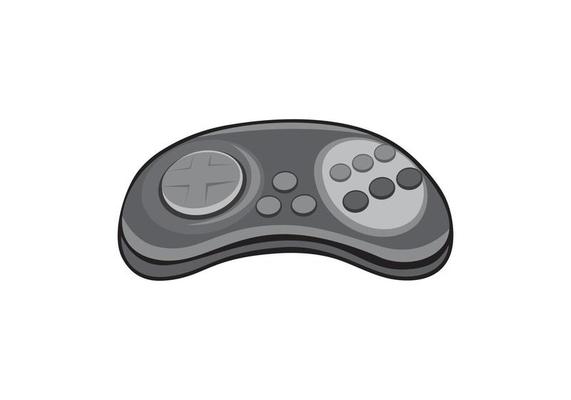 sega genesis controller vector