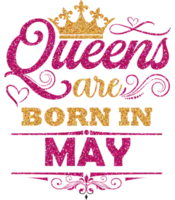 rainhas nascem em design de camisa de maio