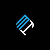 MI letter logo creative design with vector graphic