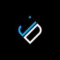 JO letter logo creative design with vector graphic