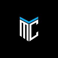 MC letter logo creative design with vector graphic