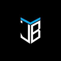 JB letter logo creative design with vector graphic