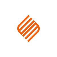 WM letter logo creative design with vector graphic