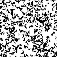 Black chaotic messy pattern, texture background. Grain and noise overlay, irregular free form spots for template backdrop and effects, vector