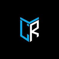 LR letter logo creative design with vector graphic
