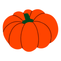 zucca per il Ringraziamento o Halloween png