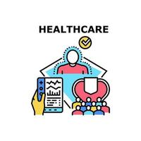 Healthcare icon vector illustration