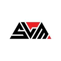 diseño de logotipo de letra de triángulo slm con forma de triángulo. monograma de diseño de logotipo de triángulo slm. plantilla de logotipo de vector de triángulo slm con color rojo. logotipo triangular slm logotipo simple, elegante y lujoso. delgado