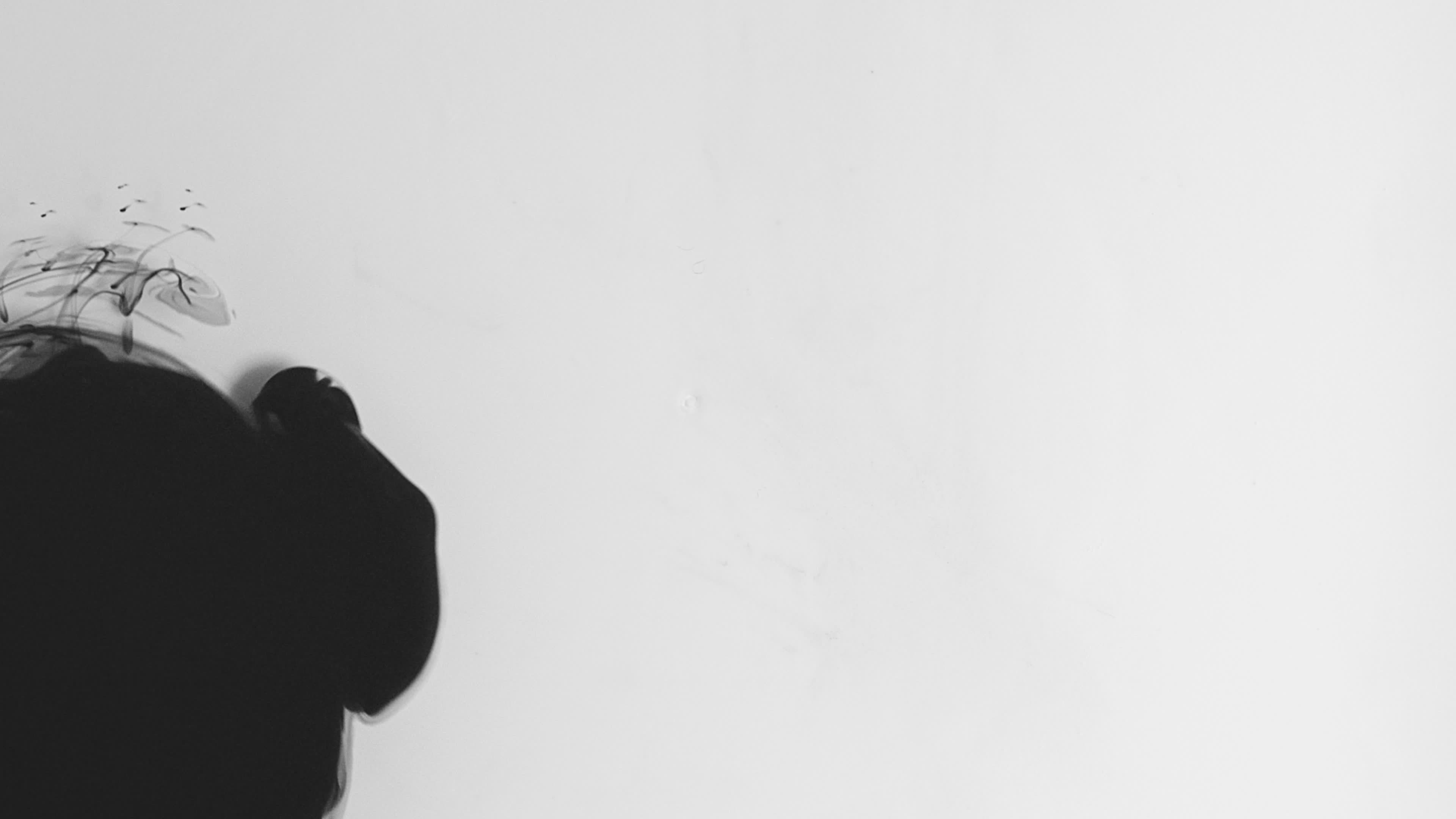 Liquid Ink Drop 9910384 Stock Video at Vecteezy