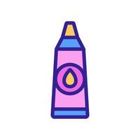 lubricant cream icon vector outline illustration