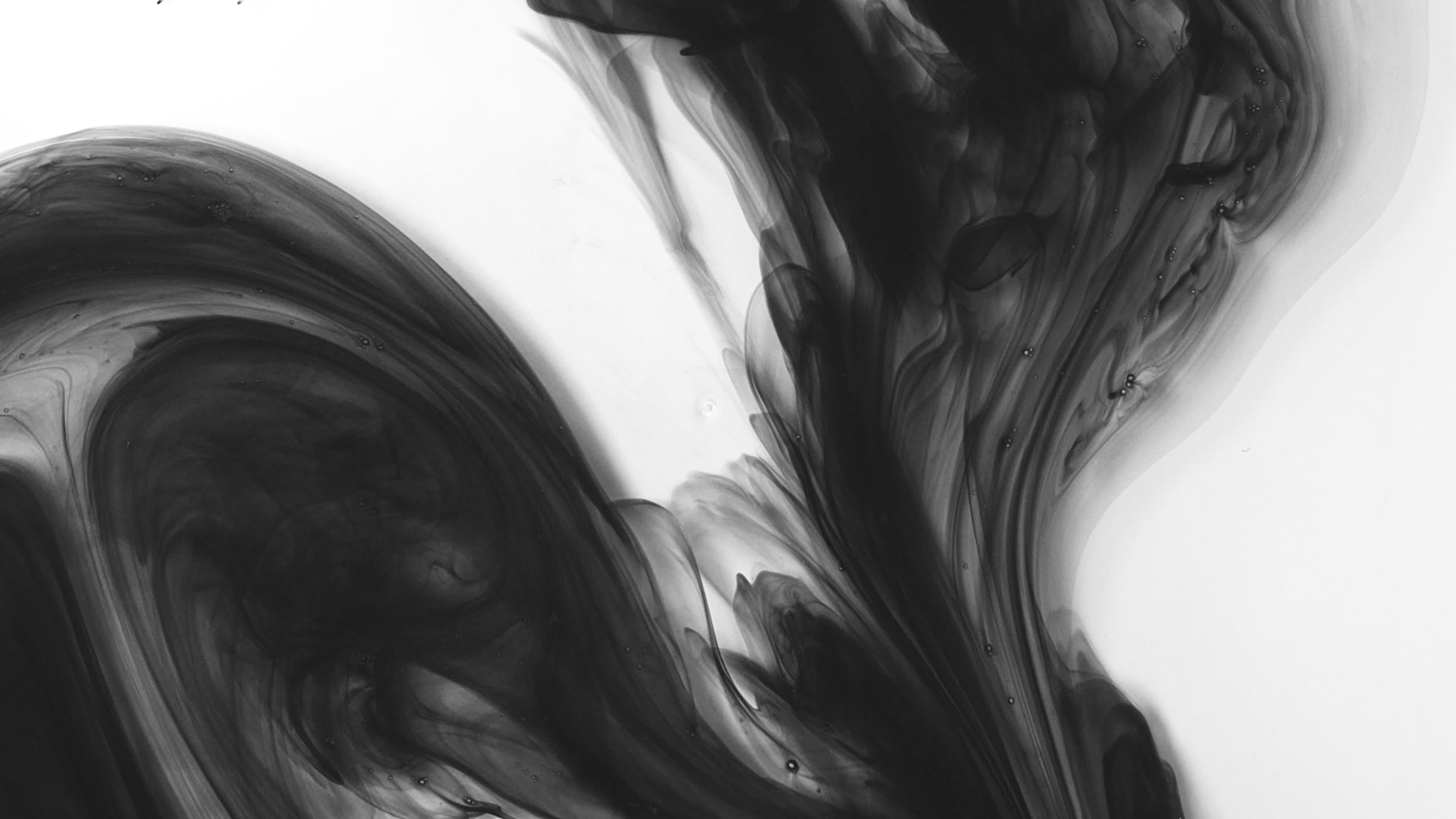 Liquid Ink Drop 9910980 Stock Video at Vecteezy