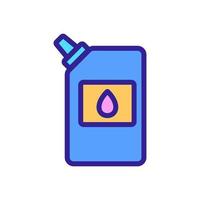 packaged lubricant icon vector outline illustration