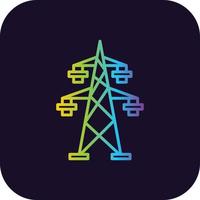 Power Gradient Icon vector