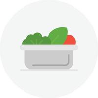 Salad Flat Circle vector
