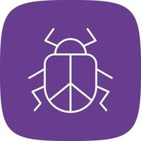 Beetle Line Round Corner vector