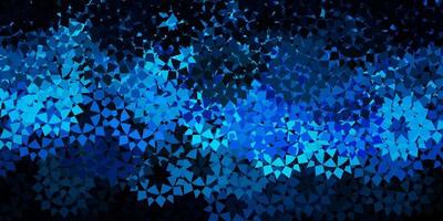 Light blue vector texture with random triangles.