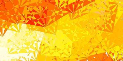 Light Orange vector layout with triangle forms.