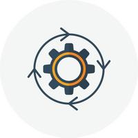 Iteration Flat Circle vector
