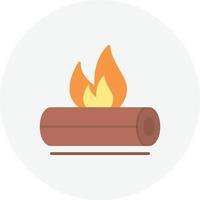 Bonfire Flat Circle vector