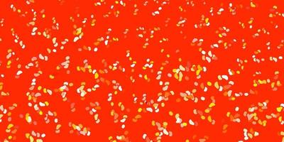 Light orange vector pattern with abstract shapes.