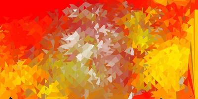 Light orange vector geometric polygonal wallpaper.