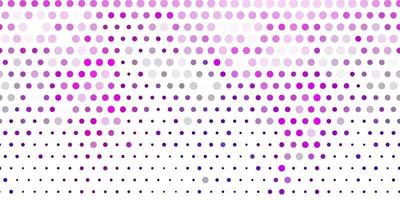 Light pink vector pattern with spheres.