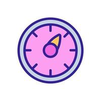 thermo counter icon vector outline illustration