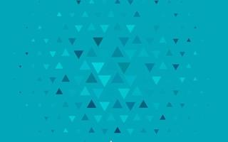 Light BLUE vector texture in triangular style.