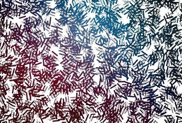 Dark green vector template with repeated sticks.