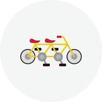 Tandem Flat Circle vector