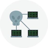 Hacking  Flat Circle vector