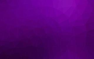 Dark Purple vector blurry triangle pattern.