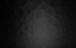 Dark Silver, Gray vector low poly texture.