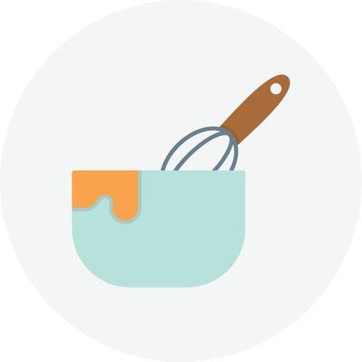 生麵糰向量圖