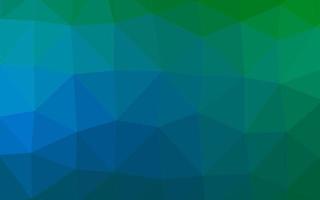 Light Blue, Green vector abstract polygonal layout.