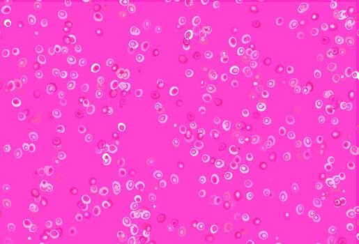 Light Pink vector layout with circle shapes.