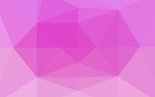 textura de triángulo borroso vector rosa claro.