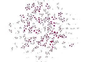 Light Pink vector backdrop with abstract shapes.