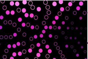 Dark Pink, Blue vector texture with disks.