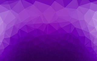 Light Purple vector polygonal template.