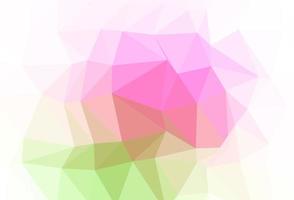 Light Pink, Green vector abstract mosaic pattern.