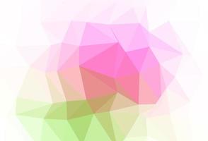 Light Pink, Green vector abstract mosaic pattern.