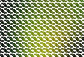 Light Green, Yellow vector template with lava shapes.