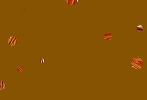 Light orange vector pattern with spheres.