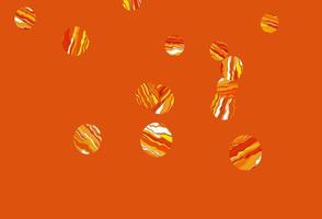 Light orange vector layout with circle shapes.