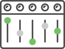 Mixer Gradient Icon vector